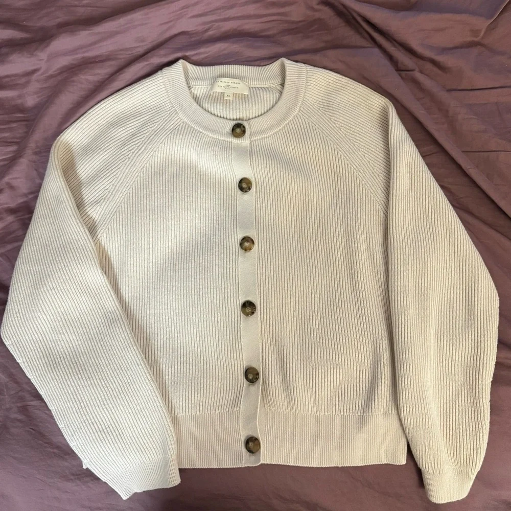 Sonnie Cardigan Sweater from Sézane. Size XL/L - Picture 2 of 5